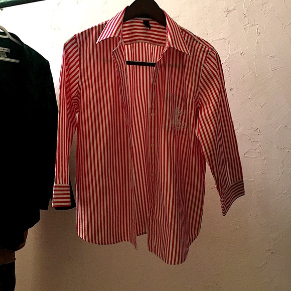 New Ralph Lauren Pink Summer Dress Shirt - Picture 1 of 10
